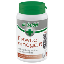 DR SEIDEL Flawitol Omega 6 - wspomaga utrzymanie odpowiedniej struktury sierści i skóry (60 kaps.)