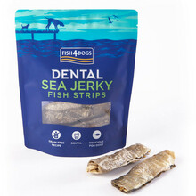 FISH4DOGS Sea Jerky Fish Strips - przysmak dentystyczny dla psa