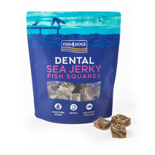 FISH4DOGS Sea Jerky Fish Squares - przysmak dentystyczne dla psa
