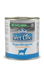 FARMINA Vet Life Hypoallergenic Fish & Potato Canine mokra karma dla psa 300g