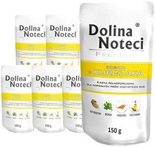 Dolina Noteci Premium Bogata w kurczaka PAKIET 10 x 150g, mokra karma dla psa