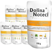 DOLINA Noteci Premium Bogata w kaczkę z dynią 10 x 150g PAKIET , mokra karma dla psa