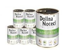 Dolina Noteci Premium Bogata w dziczyznę PAKIET 12x400g - mokra karma dla dorosłych psów