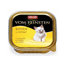 ANIMONDA Vom Feinsten Kitten Kurczak - Pełnowartościowa karma dla kociąt, 100g