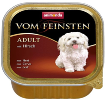 ANIMONDA Vom Feinsten Adult Jeleń - karma dla dorosłego psa, szalka 150g
