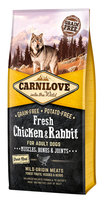 CARNILOVE FRESH Chicken & Rabbit Adult karma dla psa 1,5kg i 12kg