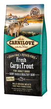 CARNILOVE FRESH Carp & Trout Adult karma dla psa 1,5kg i 12kg