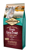 CARNILOVE FRESH Carp & Trout Sterilised karma dla kota 400g, 2kg i 6kg