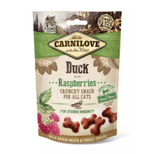 CARNILOVE Cat Crunchy Snack Duck Raspberries przysmak dla kota 50g