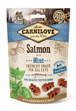 CARNILOVE Cat Crunchy Snack Salmon & Mint przysmak dla kota 50g