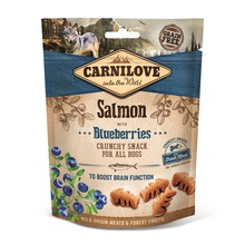 CARNILOVE Crunchy Snack Salmon with Blueberries przysmak dla psa, 200g