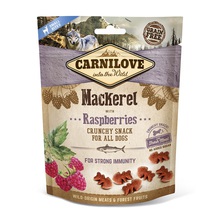 CARNILOVE Crunchy Snack Mackerel with Raspberries przysmak dla psa 200g