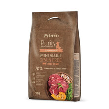 FITMIN Purity Grain Free Adult Mini Beef karma dla dorosłego psa