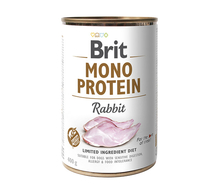 BRIT Monoprotein Rabbit mokra karma dla psa 400g