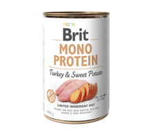 BRIT Monoprotein Turkey & Sweet Potato mokra karma dla psa 400g