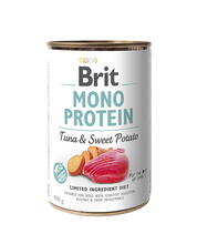 BRIT Monoprotein Tuna & Sweet Potato mokra karma dla psa 400g