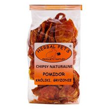 HERBAL PETS Chipsy naturalne z pomidora - przysmak dla królików i gryzoni 40g