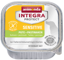 ANIMONDA Integra Protect Sensitive, Indyk z pasternakiem - karma dla psów z nietolerancją pokarmową, 150g