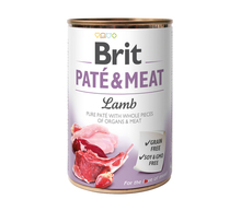 BRIT Pate&Meat Lamb mokra karma z jagnięciną dla psa, puszka