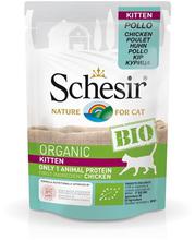 SCHESIR BIO Organic Kitten z kurczakiem saszetka 85g