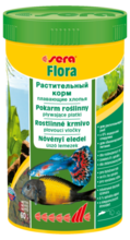 SERA Flora - Pokarm roślinny w postaci pływających płatków
