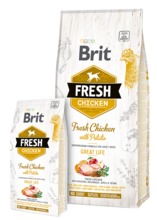 BRIT Fresh Chicken & Potato Adult Great Life - sucha karma dla psów