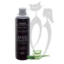 ANJU BEAUTE Ebene - szampon intensyfikujący kolor, do czarnej, ciemnej i hebanowej szaty, dla psów i kotów, 250 ml