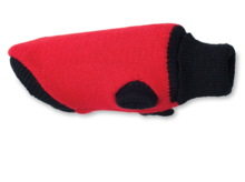 AMIPLAY Sweter Oslo - ubranko dla psa, kolor czerwony