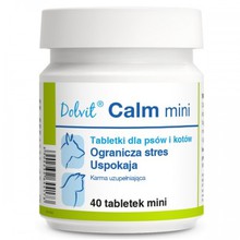 DOLVIT Calm Mini 40 tabletek - preparat uspokajający dla psów ras małych i kotów