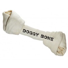 PROZOO Doggy Kość wiązana biała 10cm, 50 szt. - naturalny gryzak dla psa