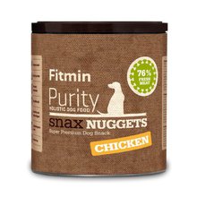 FITMIN DOG Purity Snax Nuggets Chicken przysmak dla psa 64g i 180g