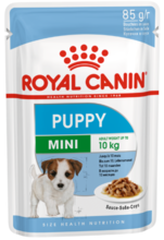 ROYAL CANIN Mini Puppy - Mokra karma dla szczeniąt ras małych, Saszetka 85 g