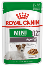 ROYAL CANIN Mini Ageing - Mokra karma dla psów starszych ras małych, Saszetka 85 g