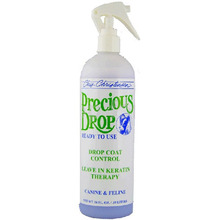 CHRIS CHRISTENSEN Precious Drop - odżywka nawilżająco-wygładzająca bez spłukiwania, w sprayu, dla psów i kotów, 473 ml