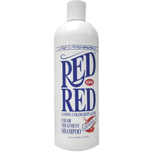 CHRIS CHRISTENSEN Red on Red - szampon koloryzujący dla psów o maści czerwonej, 473 ml