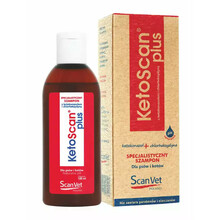SCANVET KetoScan PLUS szampon dla psów i kotów 100ml