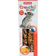ZOLUX Crunchy Stick - kolby dla szynszyli, tarnina i pomarańcza