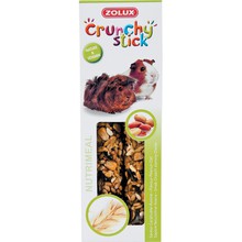 ZOLUX Crunchy Stick - kolby dla świnki morskiej, orzech ziemny i owies