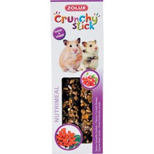 ZOLUX Crunchy Stick - kolby dla chomika, porzeczka i jarzębina