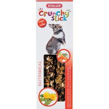 ZOLUX Crunchy Stick - kolby dla królika, marchew i mlecz