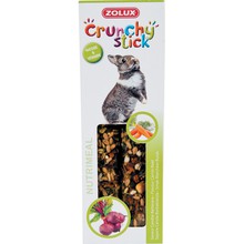 ZOLUX Crunchy Stick - kolby dla królika, marchewka i burak