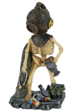 ZOLUX Szkieletor ze skarbami - Ozdoba do akwarium, 15 cm