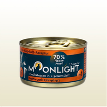 MOONLIGHT Dinner Kurczak i Serca kurczaka 80g mokra karma dla kotów