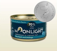 MOONLIGHT Dinner Tuńczyk i krewetki 80g mokra karma dla kotów