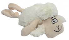 PET NOVA Biała owca - pluszowa zabawka dla psa, 35 cm