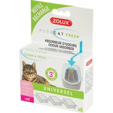 ZOLUX Pure Cat Fresh - pojemnik z wkładem pochłaniacz zapachów do kuwety na 3 miesiące