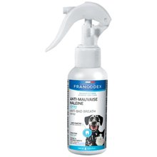 FRANCODEX Anti Bad Breath - spray odświeżający oddech dla psów i kotów, 100 ml