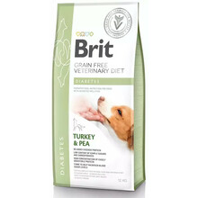 BRIT Grain-Free Veterinary Diet Diabetes sucha karma dla psa 2kg i 12kg