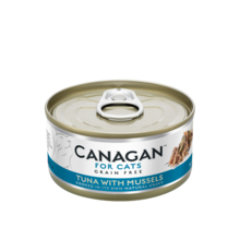 CANAGAN Tuna With Mussels tuńczyk z małżami puszka 75g dla kota