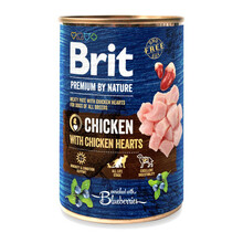 BRIT Premium by Nature Chicken with Chicken Heart mokra karma dla psa 400g i 800g